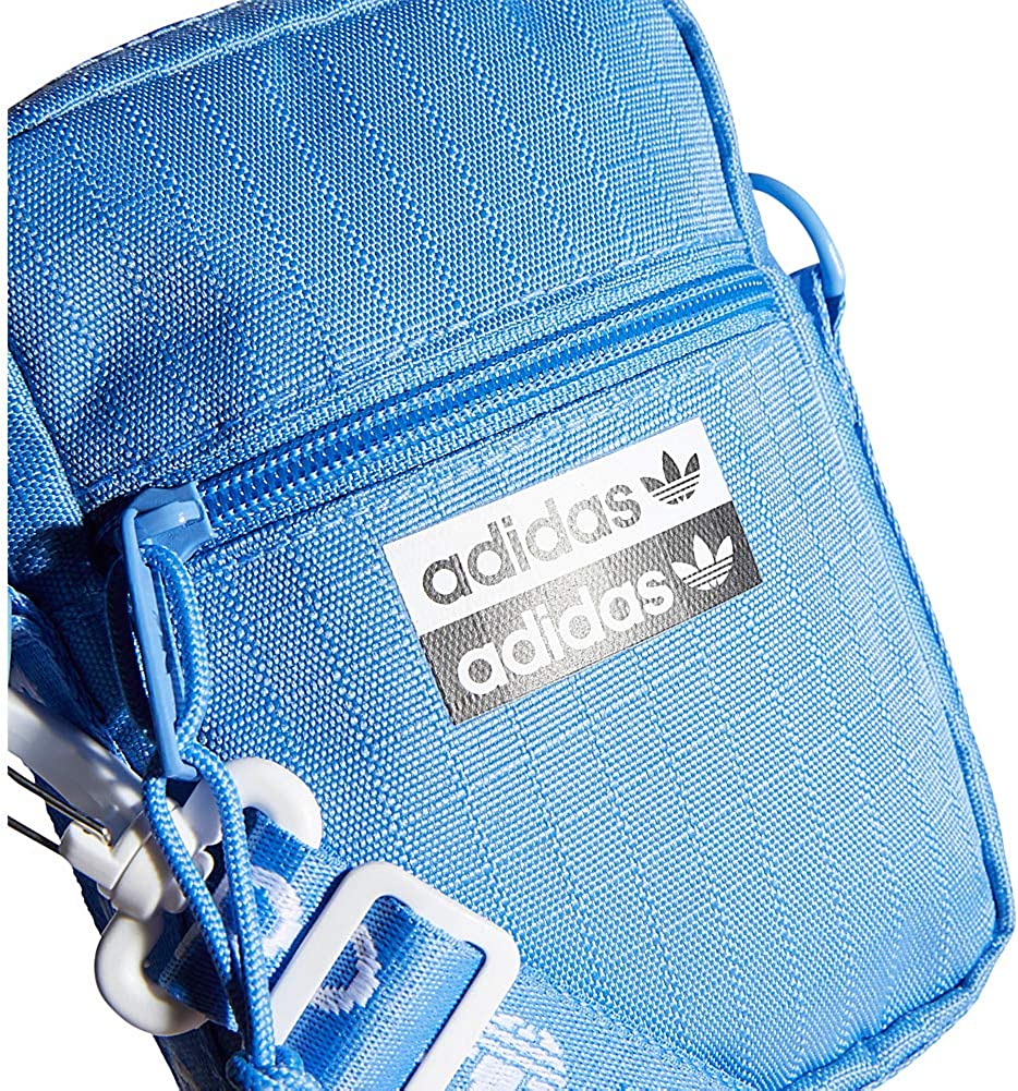adidas Originals Festival Crossbody Bag， Real Blue， One Size - Image 7